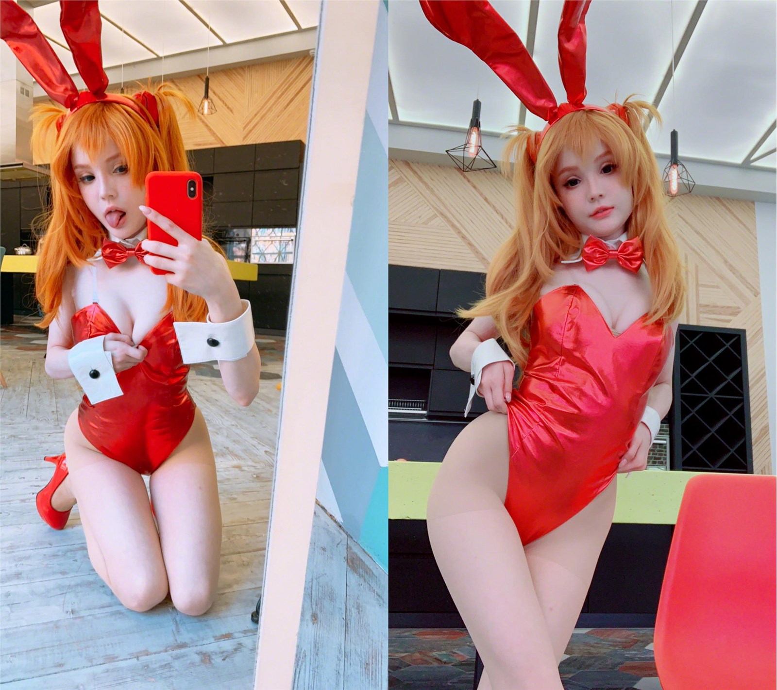 NO.024 Patreon  Asuka Bunny Selfies 49 Pics(50)